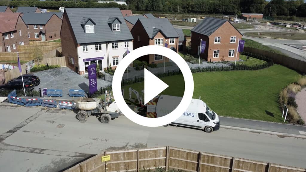Multi Utility, Redrow, Taylor Wimpey and David Wilson Homes, Cheshire, 1003 plots plus 29 lighting boards